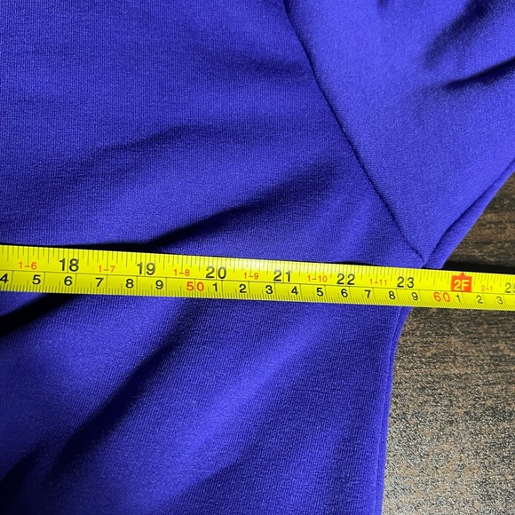 Athleta Blue Purple Altitude Polartec Half Zip Pullover Cropped Sweatshirt XL - Picture 11 of 12